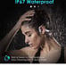 Bone Conduction Headphones Wireless Bluetooth Headset Waterproof Grey