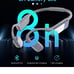 Bone Conduction Headphones Wireless Bluetooth Headset Waterproof Grey