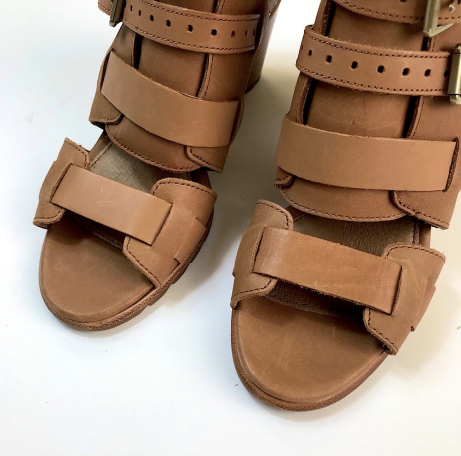 SOREL Nadia II Buckle Sandal Heel