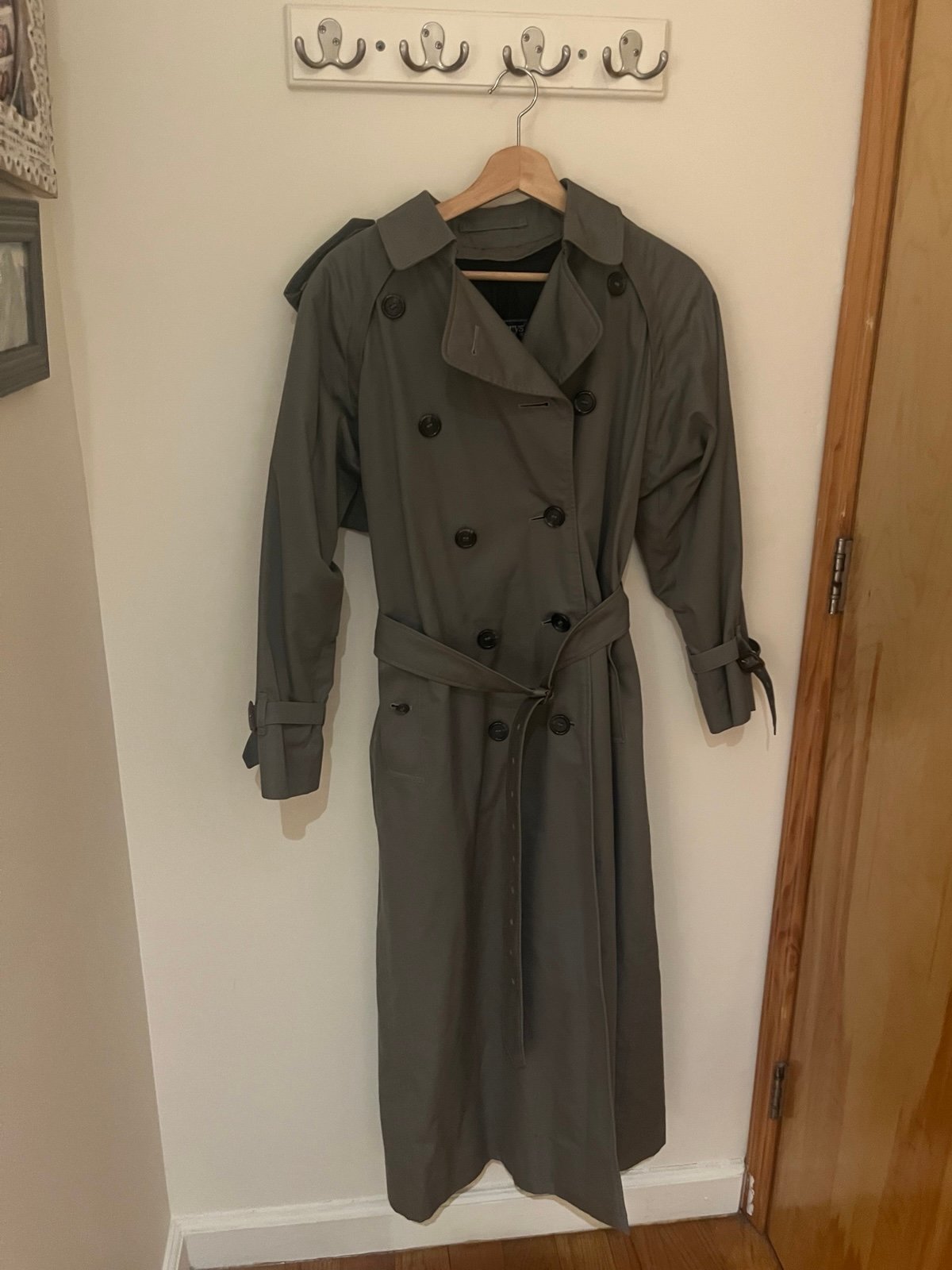 Grey Burberry Vintage Trench Coat (removable wool lining)