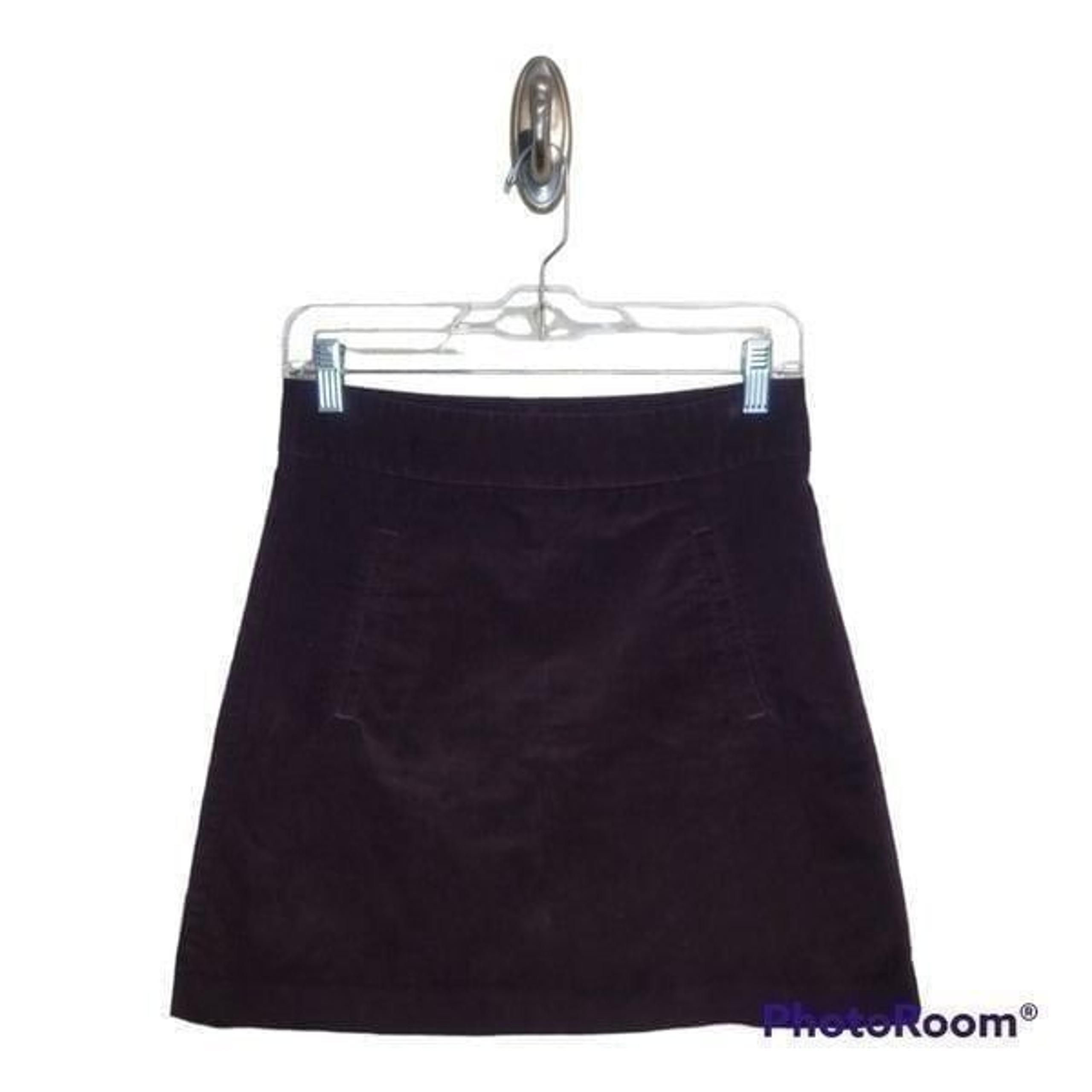 Lands' End Canvas Corduroy Mini Skirt