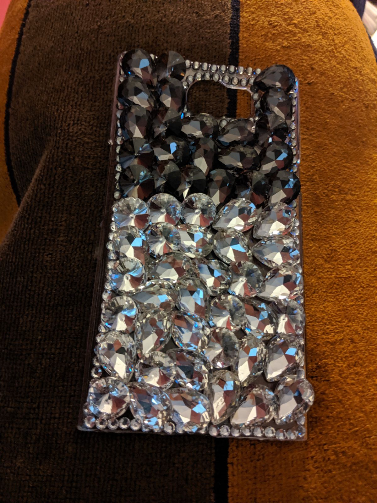 blackberry priv rhinestone bling cell ph