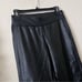 158 Commando Black High Waisted Faux Leather Joggers Pants