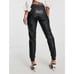 158 Commando Black High Waisted Faux Leather Joggers Pants