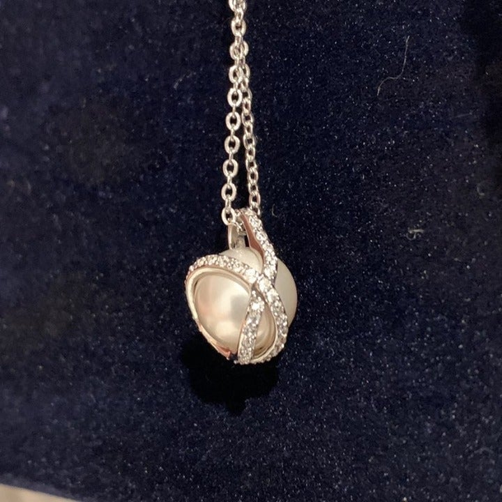 Swarovski Genuine Signed Crystal Necklac