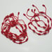 SET of 8 Classic Adjustable BRACELETS 7 KNOTS Kabbalah Good Luck Protection