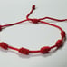 SET of 8 Classic Adjustable BRACELETS 7 KNOTS Kabbalah Good Luck Protection
