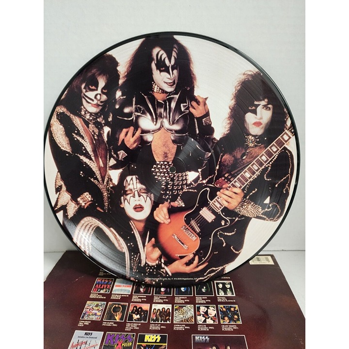 Kiss Smashes, Thrashes & Hits Rare 1988 Polygram Records VG NM Picture Disc LP