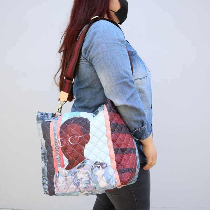WOMEN PORTRAIT Medium METRO Tote
