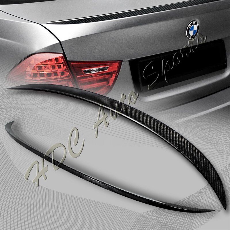 For 2006-2011 BMW E90 4-DR M3 Style Real Carbon Fiber Rear Trunk Spoiler Wing
