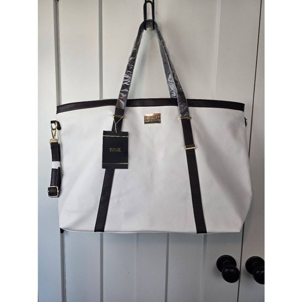 Badgley Mischka Anna Vegan Weekender Tote New