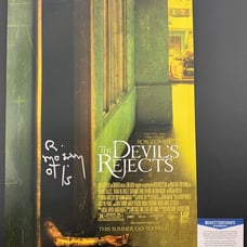 Bill Moseley Signed The Devil's Rejects 11x17 Poster B Autograph Otis BAS COA