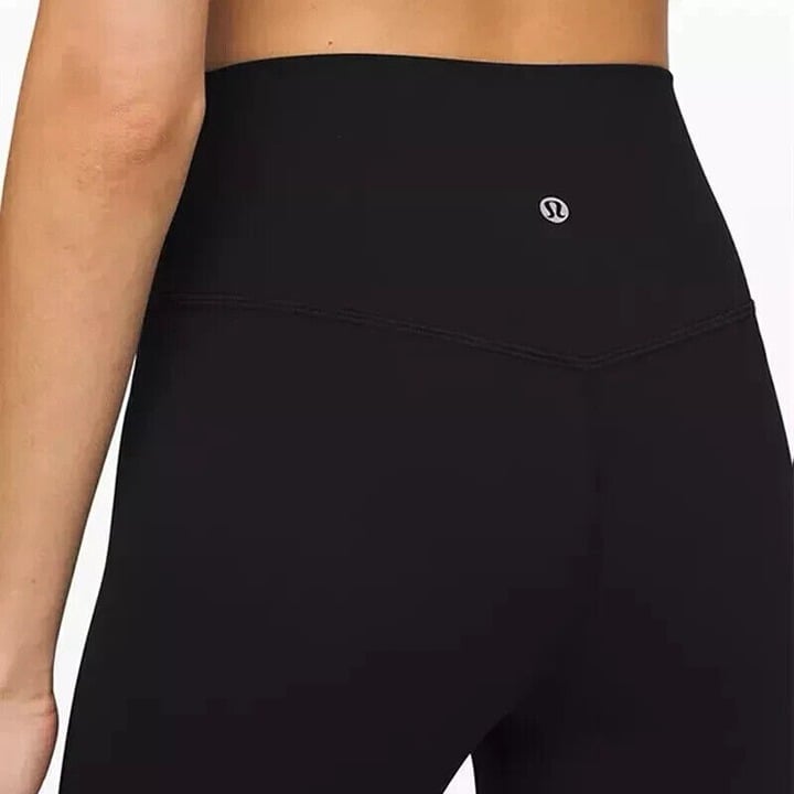 NWT Lululemon Black Align Yoga Pants High Rise Womens Leggings