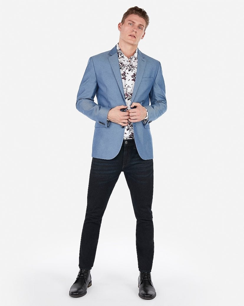 Express slim suit jacket