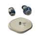 HTF 3 Mottahedeh Blue Canton Vista Alegre Tray 137, Toothpick 145, Creamer 144