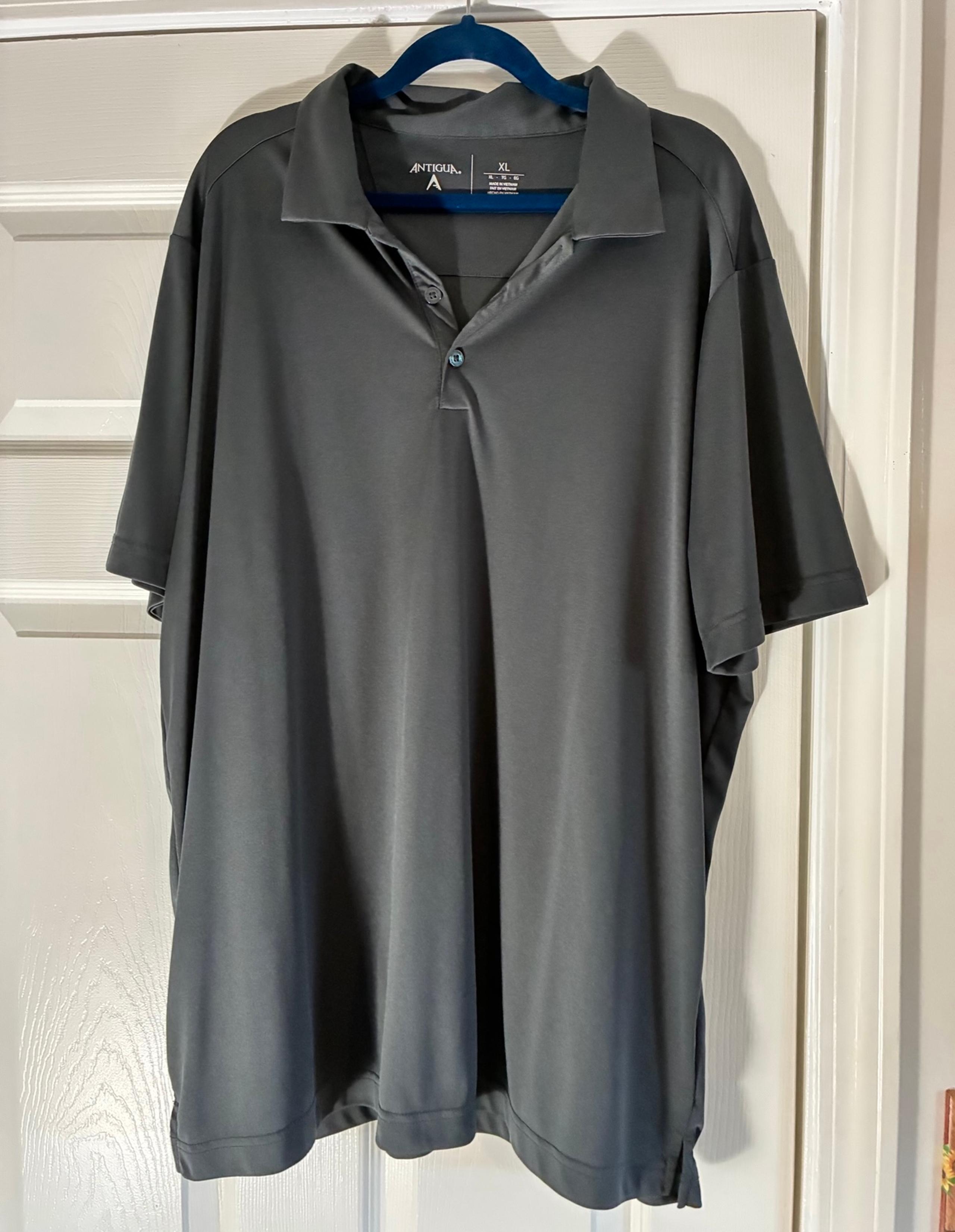 Antigua Men’s Gray Polo Shirt