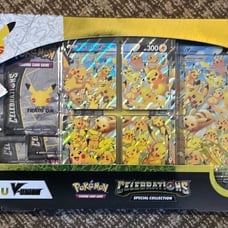 Pokemon 25th Anniversary Celebrations Special Collection Pikachu V Union Box NEW