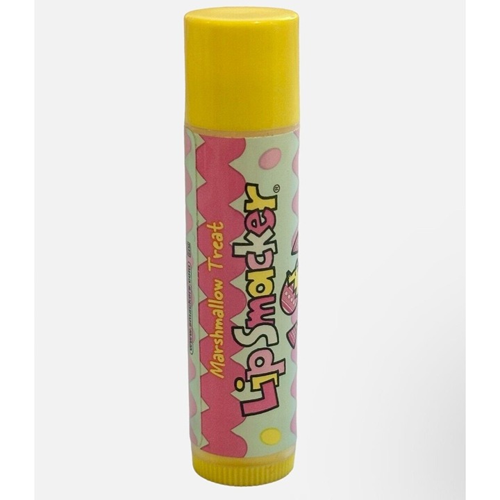 Vintge Bonne Bell Easter Pet Pals Lip Smacker Balm Marshmallow Treat Bubble Font