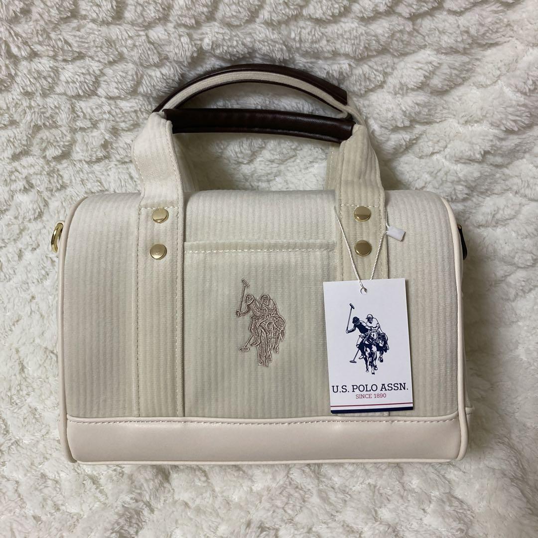 U.S. POLO ASSNショルダーバッグホワイトM男女兼用新品未使用 ユーエスポロアッスン U.S. POLO ASSN. U.S. POLO ASSN