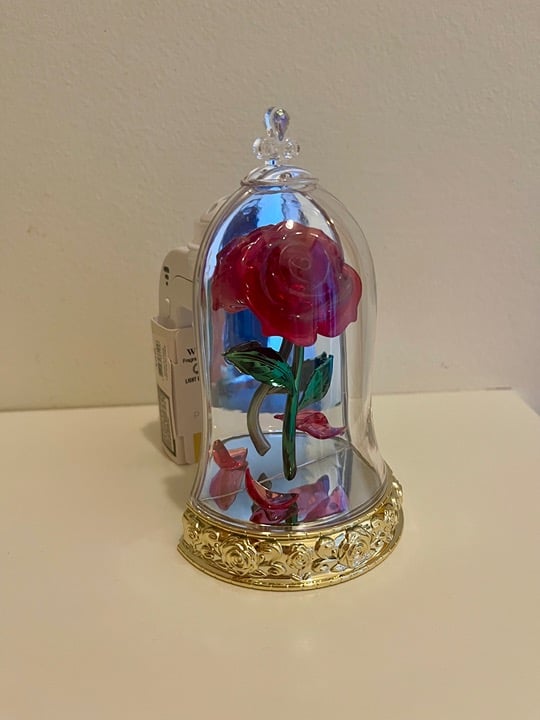 Disney Princess Bath & Body Works Sold Out Belle Rose Wallflower Nightlight NWT