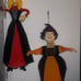 Hocus pocus witches hanging decor