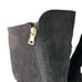 Lucca Lane Womens Size 8 Paris Block Heel Dress Boots Black Suede Tall Buckle