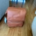 Diaper Bag Vegan Leather Brown NWT