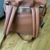 Diaper Bag Vegan Leather Brown NWT