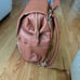 Diaper Bag Vegan Leather Brown NWT