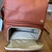 Diaper Bag Vegan Leather Brown NWT