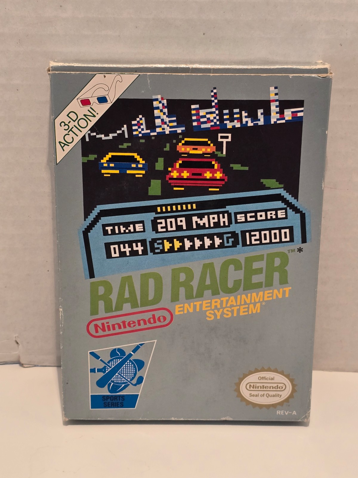Rad Racer for Nintendo NES