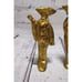 Set of 5 Dancing Geisha Girl Iron Sculpture Statue Figurines MCM Vintage