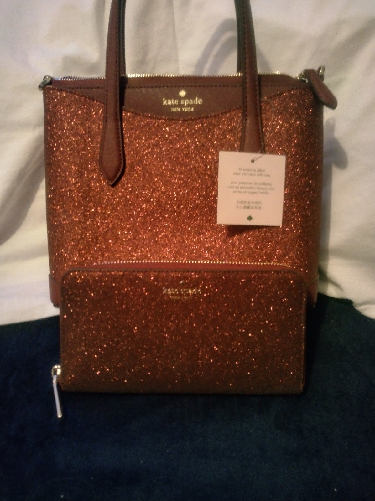 Kate Spade purse and wallet set