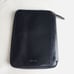 FOSSIL Men's Raul Leather Tech Organizer In Black NWT