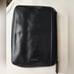 FOSSIL Men's Raul Leather Tech Organizer In Black NWT