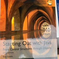 STARTING OUT WITH JAVA: From Control Structures Through Objects. Very Good.