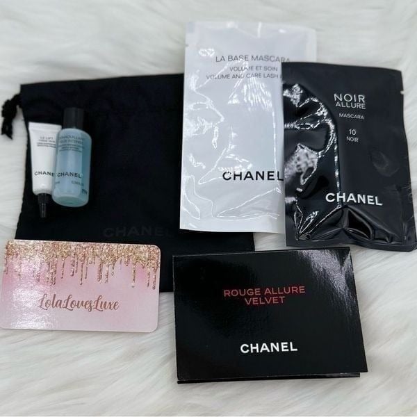 Chanel Eye And Lip Sample Travel Set