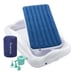 Inflatable Toddler Travel Bed with Safety Bumpers [4-Sided]