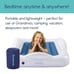 Inflatable Toddler Travel Bed with Safety Bumpers [4-Sided]