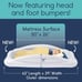 Inflatable Toddler Travel Bed with Safety Bumpers [4-Sided]