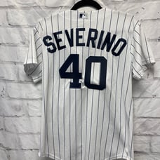 Luis Severino Youth Majestic New York Yankees Jersey