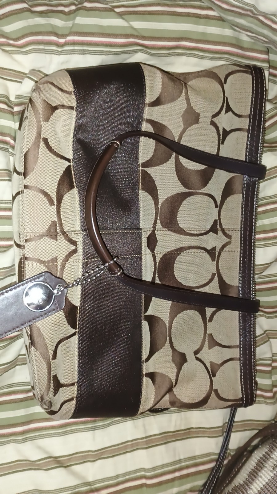 Authentic coach purse