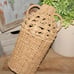 NEW Large 17 BOHO Farmhouse or Coastal Seagrass Basket Vase w/Handles