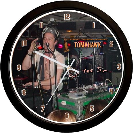 Tomahawk Wall Clock