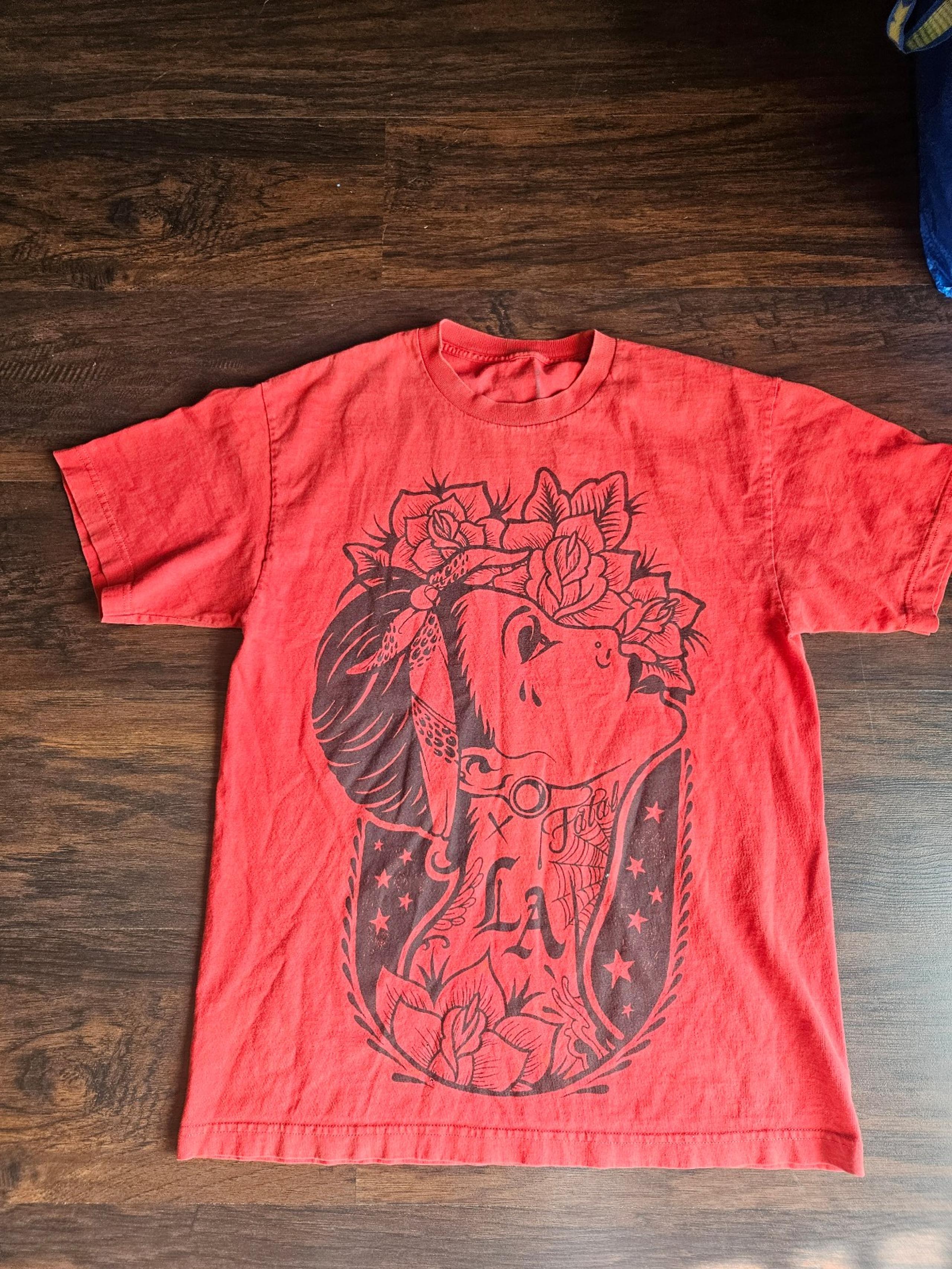 Vintage Fatal Clothing Mens Tee T-Shirt Medium Tattoo RARE 2000s , 00s