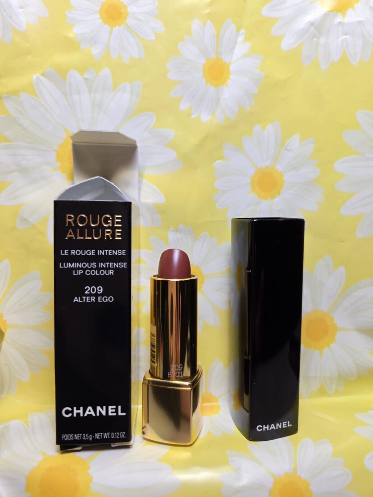 #209 ALTER EGO Chanel ROUGE ALLURE LUMINOUS INTENSE LIP COLOUR 0.12 oz BNIB