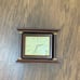 BOMBAY photo frame and clock
