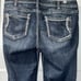 New Silver Size 14/L26 Women's Aiko Mid Capri Jeans