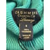 CHARTER CLUB Green Cashmere Basic Turtleneck L/S Retail 119 NWT W’s Small