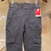 SPANX Women's Twill Ankle Cargo Pants in Washed Black size XS Petite NEW